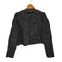 ザラ ZARA スパンコール ノーカラージャケット レディース  M